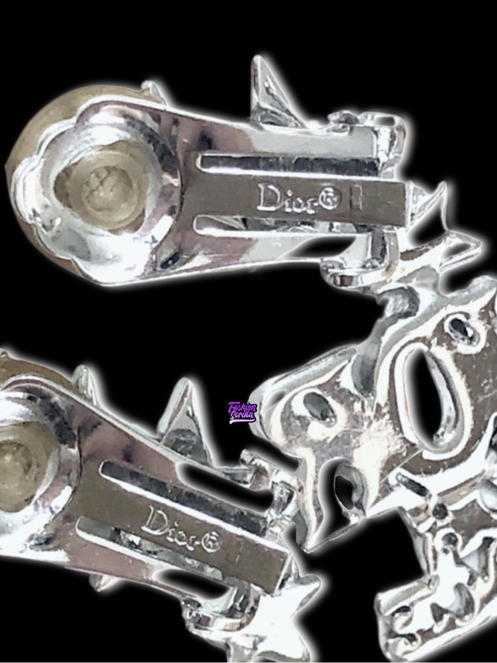 Dior By John Galliano Vintage Dior For Peace Y2K Diamanté Crystal Jewelry Set - Picture 5 of 17